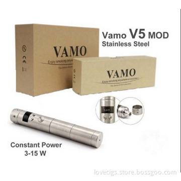 High quality personal vaporizer vamo v5 mod kit